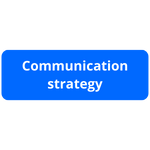 Communication strategy - bouton bleu